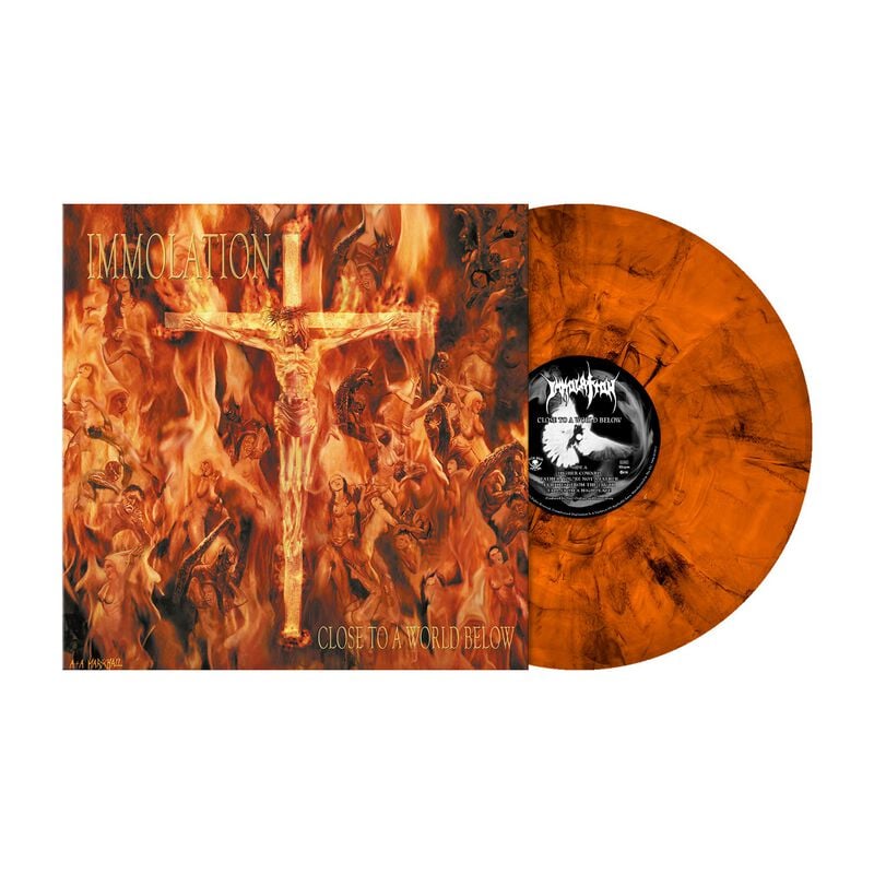 Immolation Close to a World below (25th Anniversary Edition) LP multicolor von Immolation