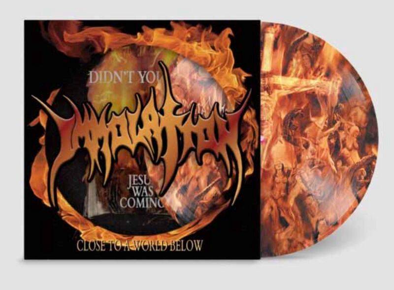 Immolation Close to a world below LP multicolor von Immolation