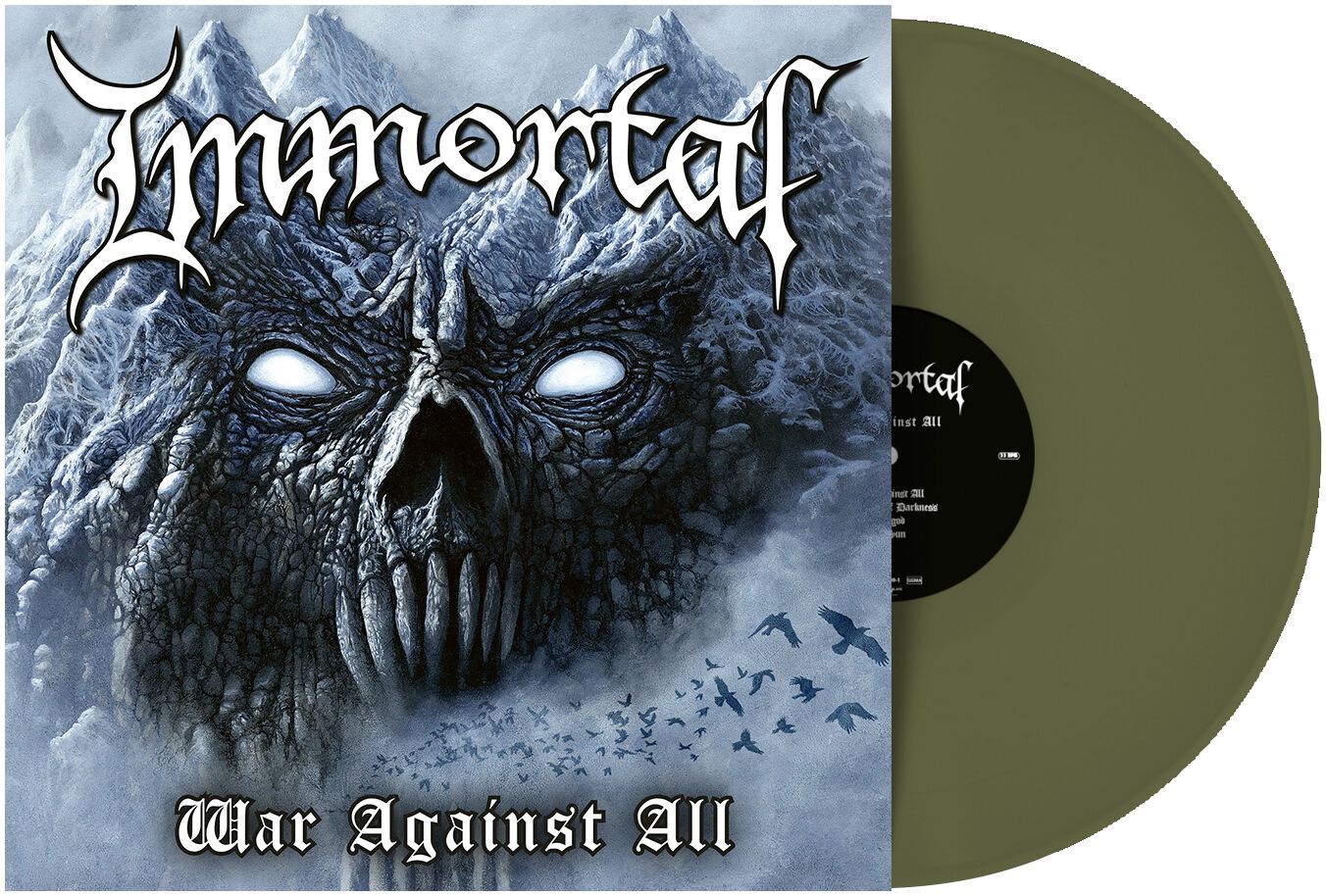 Immortal War Against All LP farbig von Immortal