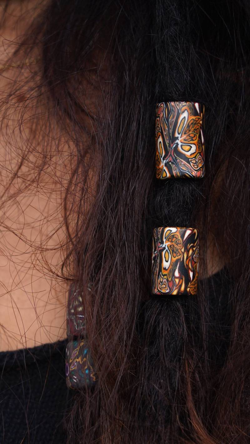 Dreadschmuck Set Perle Dreadlockperlen Schmuck Haarperlen Rasta Perlen Boho Dreads Geschenk Dreadhead Hippie Dreadlockschmuck Natur Dreadschmuck Set Perle Dreadlockperlen Schmuck Haarperlen Rasta Perlen Boho Dreads Geschenk Dreadhead Hippie Dreadlockschmuck Natur von ImoriTears