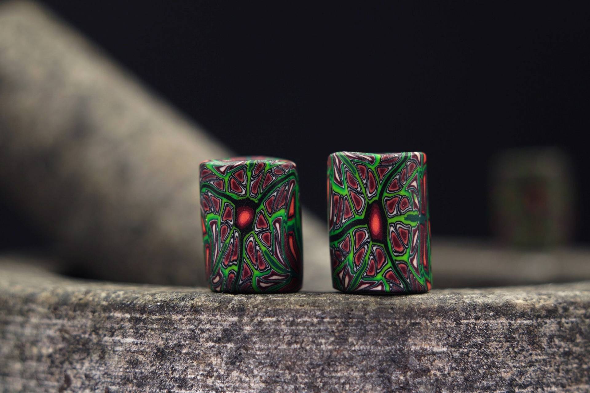 Dreadschmuck Set Perle Dreadlockperlen Schmuck Haarperlen Rasta Perlen Boho Dreads Geschenk Dreadhead Hippie Dreadlockschmuck von ImoriTears