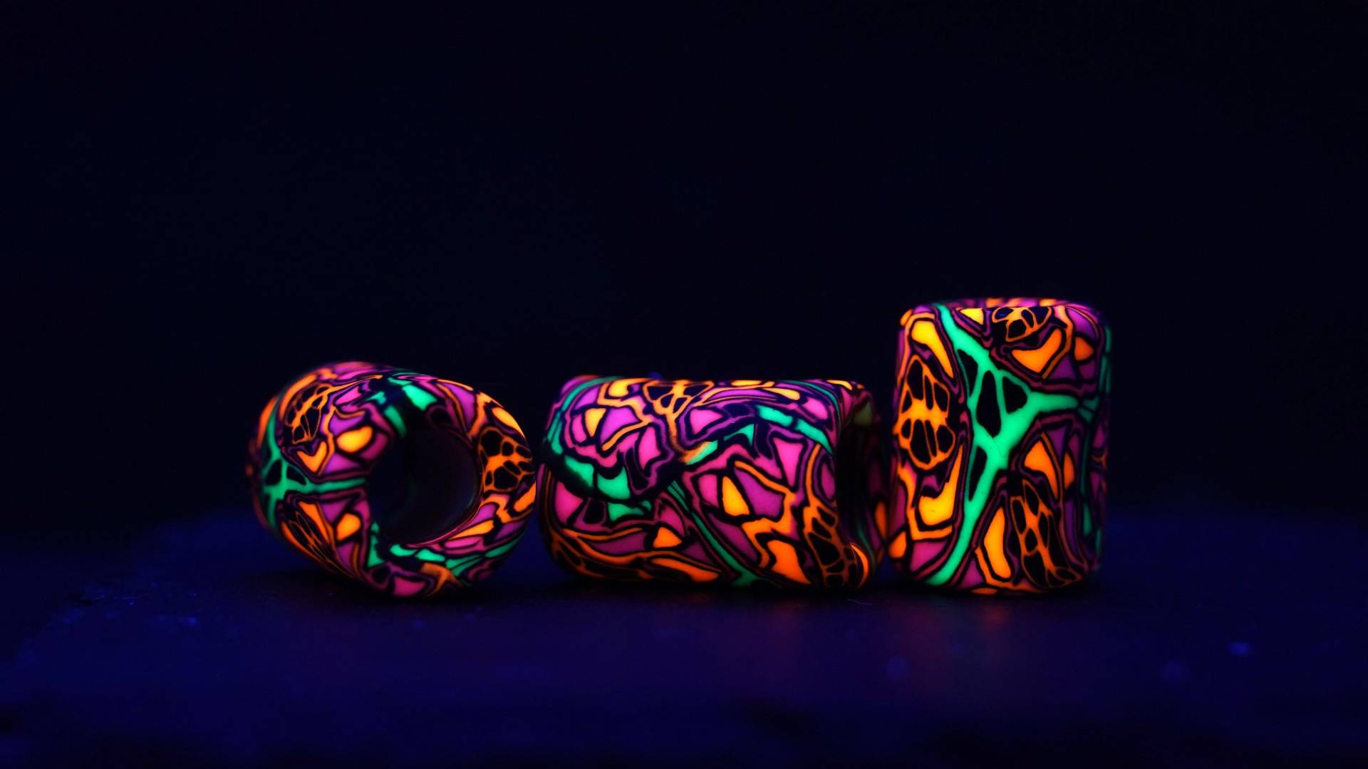 Fluoreszierender Dreadschmuck Dreadperlen Set Fluoreszierend Dreadlockschmuck Uv Perlen Boho Psychedelisch Schmuck Leuchtend Fluoreszierender Dreadschmuck Dreadperlen Set Fluoreszierend Dreadlockschmuck Uv Perlen Boho Psychedelisch Schmuck Leuchtend von ImoriTears