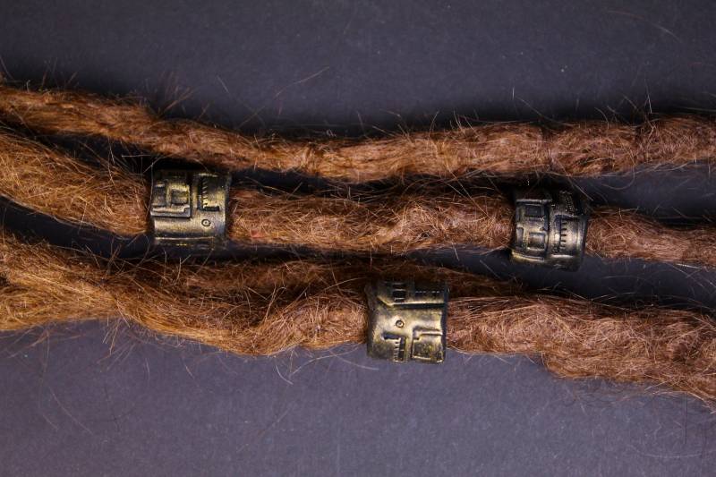 steampunk Dreadlock Perlen Set Dreadschmuck Perle Cyberpunk Schmuck Hippie 2 Dreadperlen Boho Dread Geschenk von ImoriTears