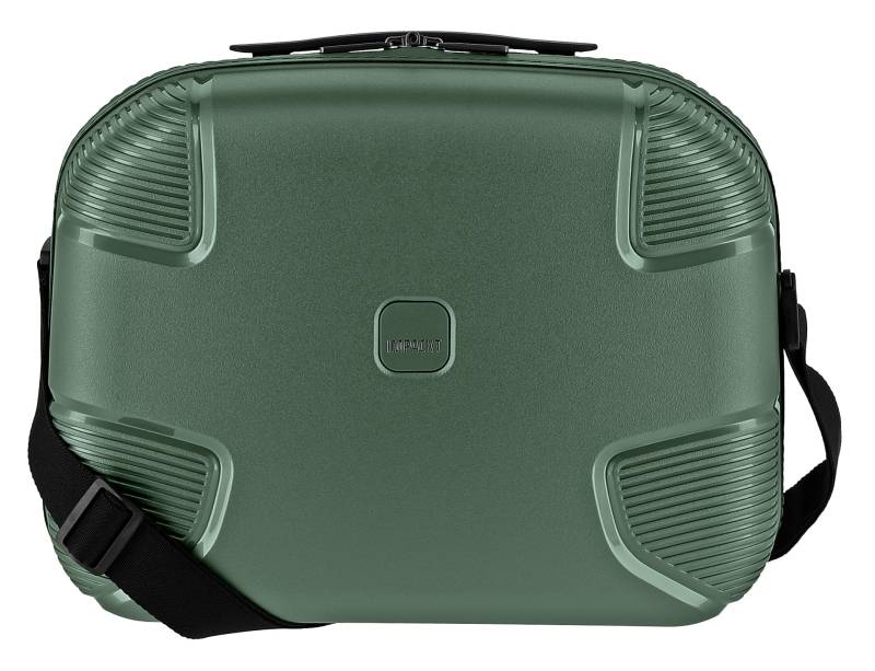 IMPACKT Beautycase "IP1" Kulturbeutel Hartschale Trolley-Aufsteck-System Tragegurt Laptopfach von Impackt