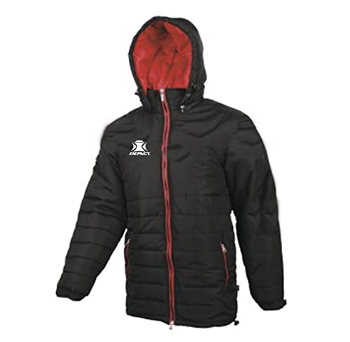 Impact Rugby Herren Große Kälte Jacke, Schwarz, XXL von Impact Rugby