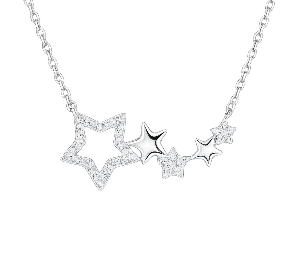 Impala Collier Feine Sternen Halskette aus 925er Silber – filigranes Design von Impala