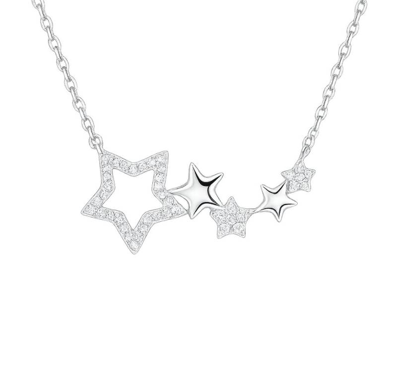 Impala Collier Feine Sternen Halskette aus 925er Silber – filigranes Design von Impala