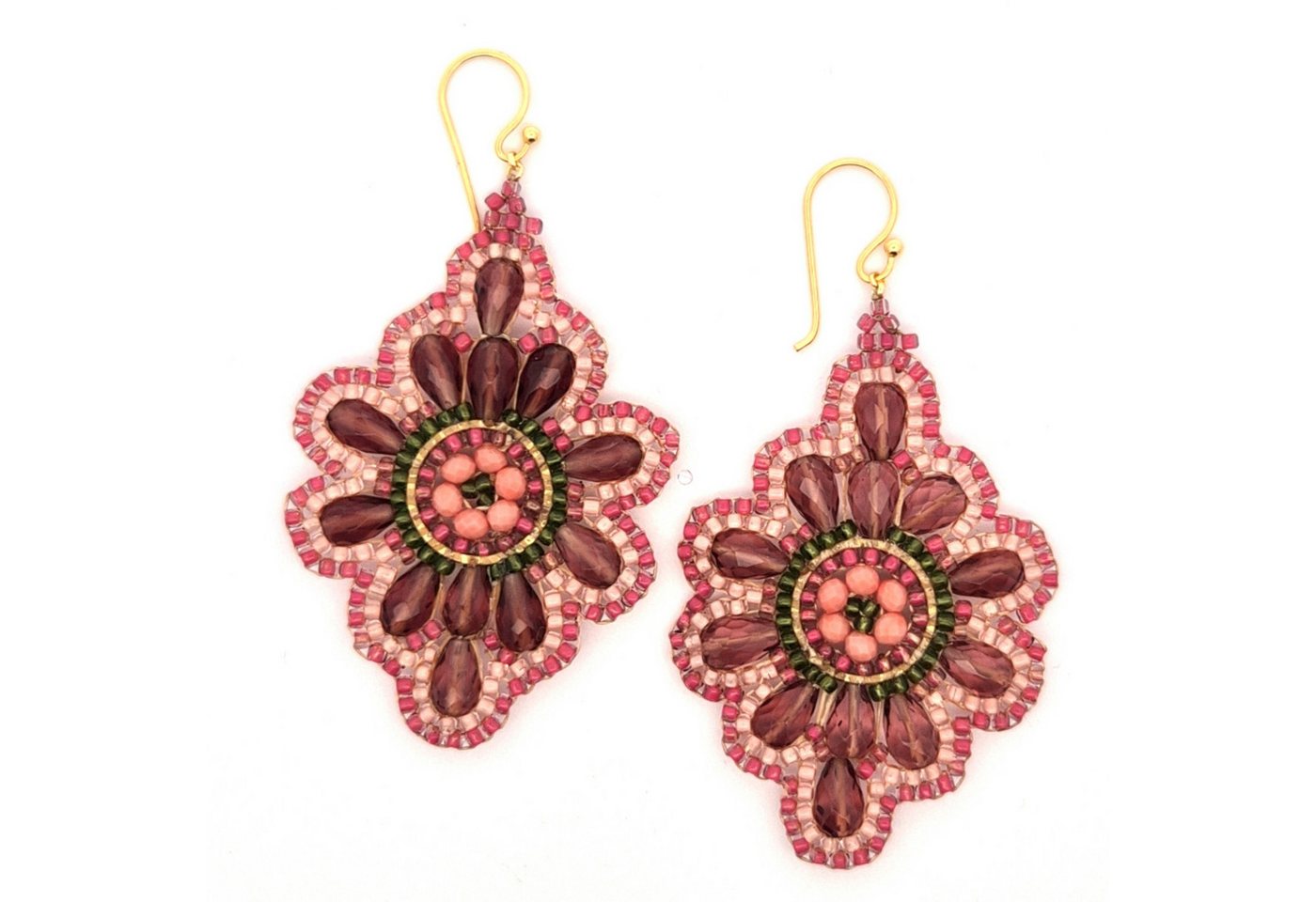 Impala Paar Ohrhänger Handgemachte Ohrringe „Cosuelo“ – Stilvoll & in 4 Farbkombinationen von Impala