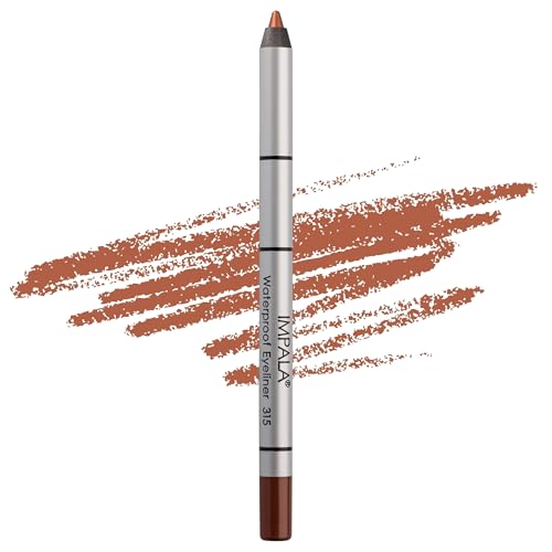 IMPALA | Wasserdichte Creme Bleistift cremige Bronze 315 | Definierte Kontur oder geräucherte Effekt | Dichte und cremige Textur einfach zu anmelden | Helle Farbe, langlebig und wasserdicht von IMPALA