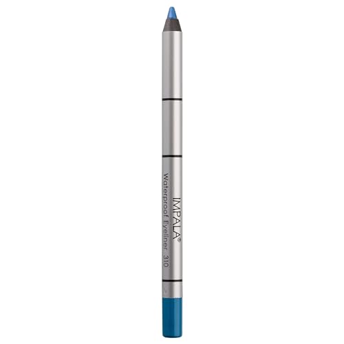 Impala - Cremiger Wasserfester Eyeliner | Definierte Kontur und Rauchiger Effekt | Dichte und Cremige Textur | Kräftige und Haltende Farbe | Leicht Aufzutragen | Farbe 310 Marineblau von IMPALA