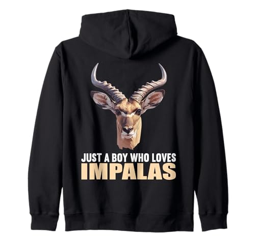 Just a Boy who Loves Impalas Impala Kapuzenjacke Just a Boy who Loves Impalas Impala Kapuzenjacke von Impalas Impala Tier Shop