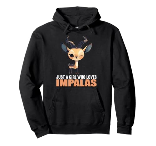Just a Girl who Loves Impalas Impala Pullover Hoodie Just a Girl who Loves Impalas Impala Pullover Hoodie von Impalas Impala Tier Shop