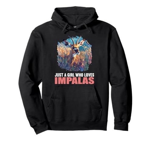Just a Girl who Loves Impalas Impala Pullover Hoodie Just a Girl who Loves Impalas Impala Pullover Hoodie von Impalas Impala Tier Shop