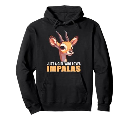 Just a Girl who Loves Impalas Impala Pullover Hoodie Just a Girl who Loves Impalas Impala Pullover Hoodie von Impalas Impala Tier Shop