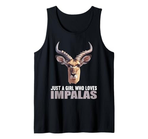 Just a Girl who Loves Impalas Impala Tank Top Just a Girl who Loves Impalas Impala Tank Top von Impalas Impala Tier Shop