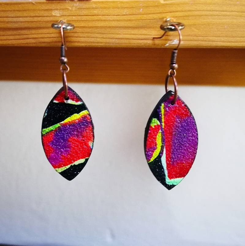Ohrringe Aus Polymer Clay, Unikat, Handgefertigt, Originelles Design Ohrringe Aus Polymer Clay, Unikat, Handgefertigt, Originelles Design von ImpastArte