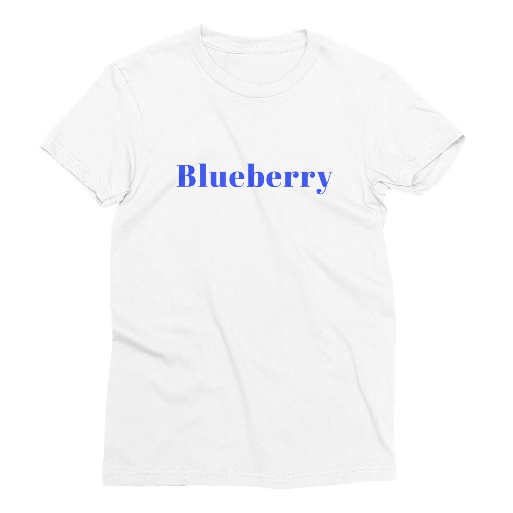 Heidelbeere Mode Streetwear Damen Kurzarm T-Shirt Heidelbeere Mode Streetwear Damen Kurzarm T-Shirt von ImpastaCreative