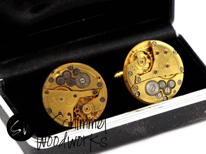 Uhrwerk Manschettenknöpfe von ImpeccablePen
