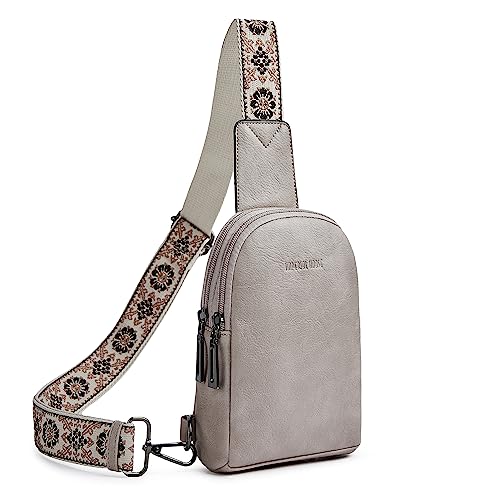 Imperial HORSE Schultertasche für Damen, Crossbody, Umhängetaschen für Damen, Bauchtasche, Brusttasche für Damen, zum Einkaufen, Reisen, 3-3 Grau, Small von Imperial HORSE