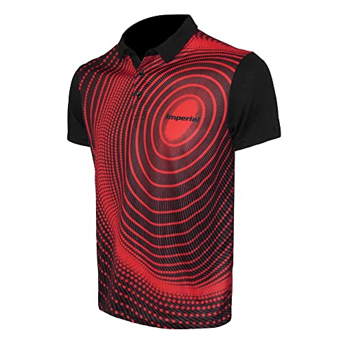 Imperial Shirt F-7 (rot - 3XL) | - Funktionsfaser Tischtennis Shirt | Tischtennis Trikot | Tischtennis Hemd | TT-Spezial - Schütt Tischtennis von Imperial