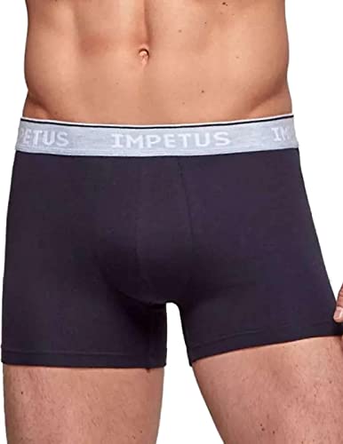 Impetus France Herren Boxershort Organic, Blau (Bleu Marine), Large von IMPETUS