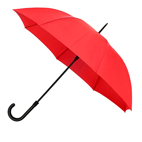 Falconetti® Unisex IMPLIVAGA318PMS199CROUGE Regenschirm, red, one Size von Impliva