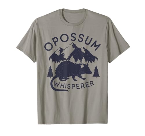 Opossum Whisperer Possum Lover Damen Herren Retro Nager Tier T-Shirt Opossum Whisperer Possum Lover Damen Herren Retro Nager Tier T-Shirt von Impossumbly Awesome Opossum Design