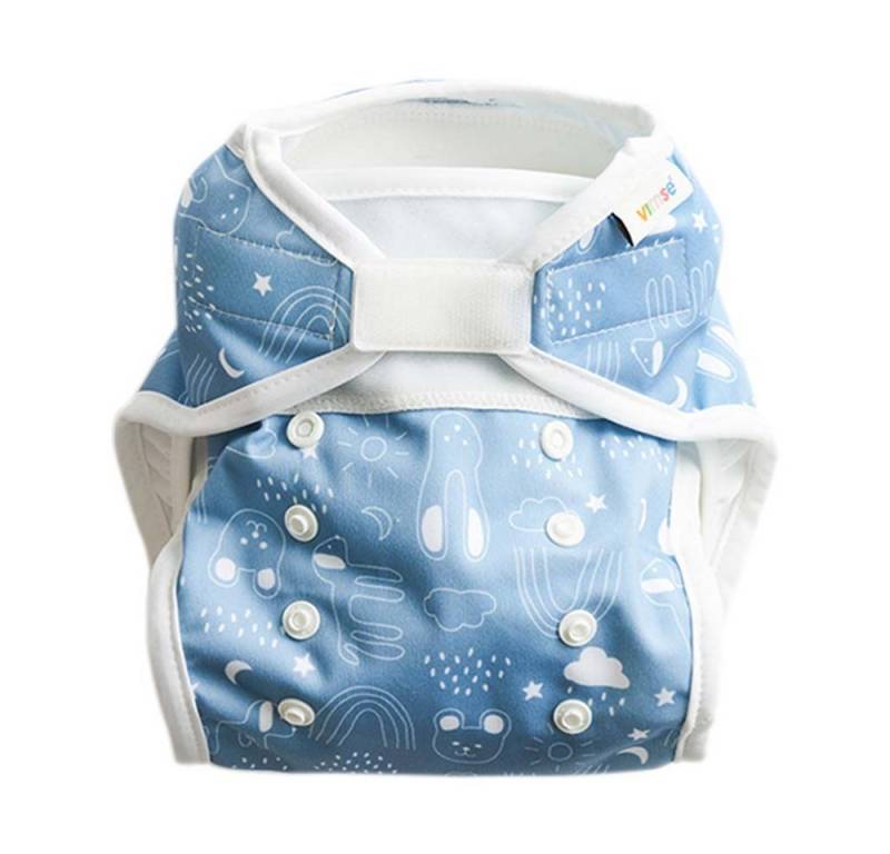 ImseVimse Windeln All-In-Two Windelüberhose+Einlagen - Blue Teddy von ImseVimse