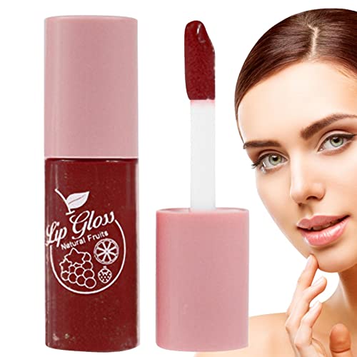 Lippenöl,Feuchtigkeitsspendender Lip Oil Gloss - Transparenter, nährender Lippenöl-Lippenbalsam mit nicht klebrigem Lippenöl, getönter Lippenbalsam für die Lippenpflege und trockene Lippen Imtrub von Imtrub