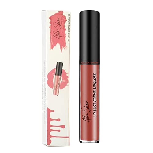 Matter Lipgloss | Flüssiges Matt-Lippenstift-Set mit Antihaftbeschichtung,Lip Plumper Make-up-Set, wasserdichtes Samt-Lipgloss-Set für Mädchen und Frauen Imtrub von Imtrub