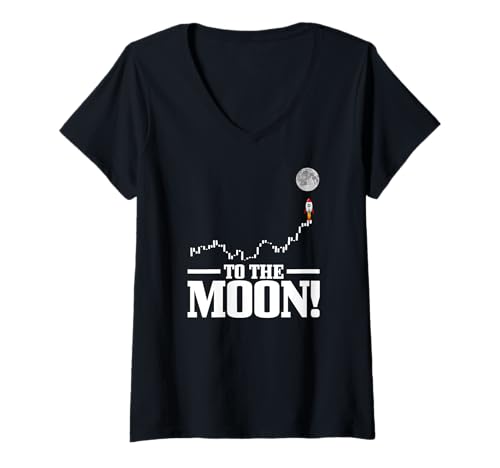 Damen Bitcoin HODL Kryptowährung Investor Trader BTC T-Shirt mit V-Ausschnitt Damen Bitcoin HODL Kryptowährung Investor Trader BTC T-Shirt mit V-Ausschnitt von In Crypto We Trust - Bitcoin Apparel Co.