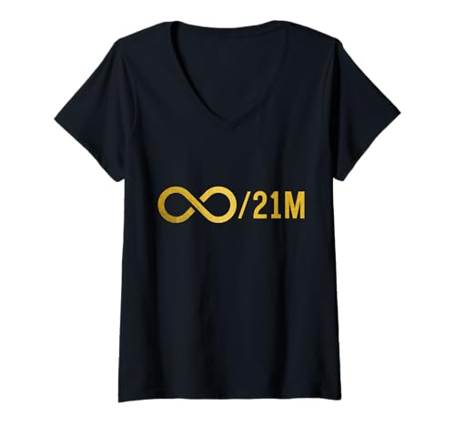Damen Bitcoin 21 Millionen BTC Crypto Currency Investor Trader T-Shirt mit V-Ausschnitt Damen Bitcoin 21 Millionen BTC Crypto Currency Investor Trader T-Shirt mit V-Ausschnitt von In Crypto We Trust - Bitcoin Apparel & Gifts
