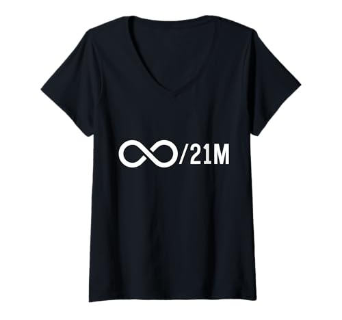 Damen Bitcoin 21 Millionen BTC Crypto Currency Investor Trader T-Shirt mit V-Ausschnitt Damen Bitcoin 21 Millionen BTC Crypto Currency Investor Trader T-Shirt mit V-Ausschnitt von In Crypto We Trust - Bitcoin Apparel & Gifts