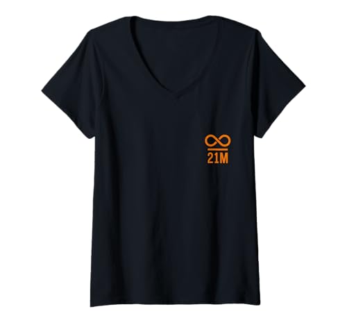 Damen Bitcoin 21 Millionen BTC Crypto Currency Investor Trader T-Shirt mit V-Ausschnitt Damen Bitcoin 21 Millionen BTC Crypto Currency Investor Trader T-Shirt mit V-Ausschnitt von In Crypto We Trust - Bitcoin Apparel & Gifts