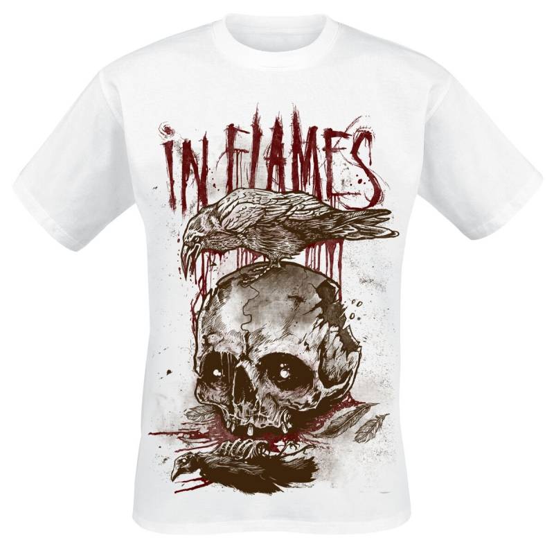 In Flames All For Me T-Shirt weiß in L von In Flames