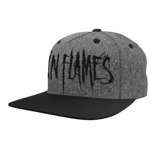In Flames Logo Unisex Cap schwarz/grau von In Flames