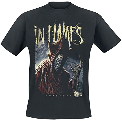 In Flames Foregone Männer T-Shirt schwarz M 100% Baumwolle Band-Merch, Bands von In Flames