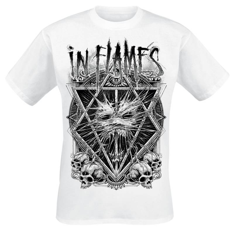 In Flames I´m Your Soul T-Shirt weiß in XL von In Flames