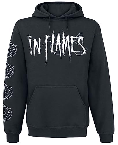 In Flames Jesterhead White Raven Männer Kapuzenpullover schwarz XL von In Flames