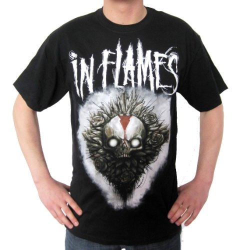 In Flames - Jesterskull, T-Shirt, Größe XXL, schwarz von In Flames