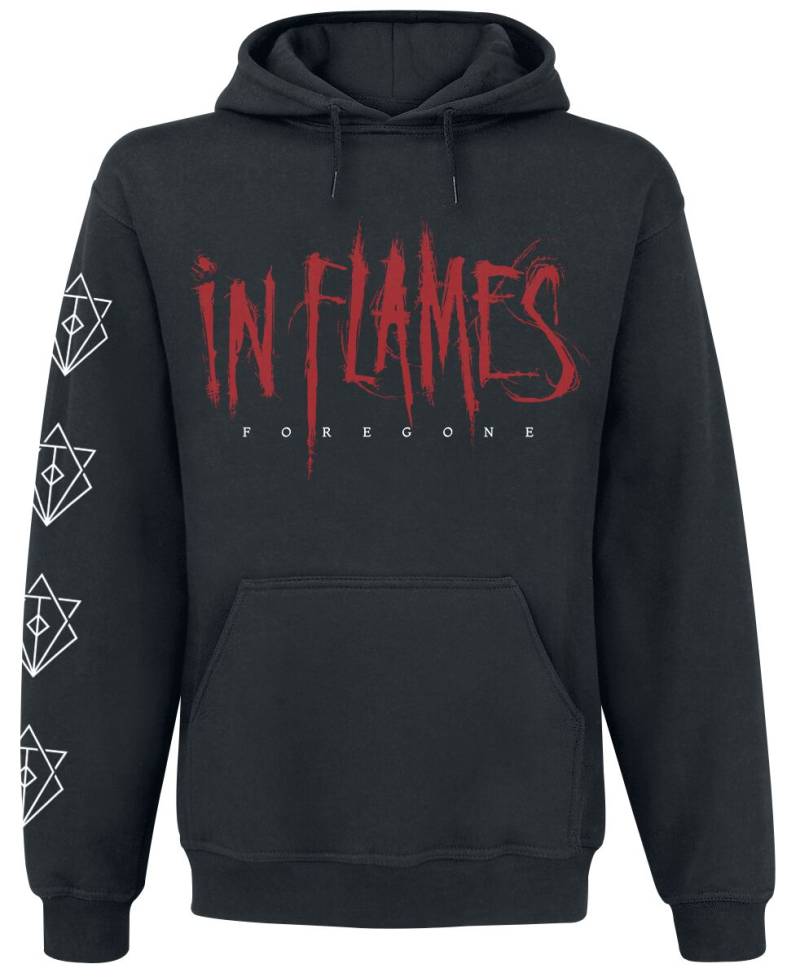 In Flames Kapuzenpullover - Foregone Cover - S bis 3XL - für Männer - Größe XL - schwarz  - Lizenziertes Merchandise! von In Flames