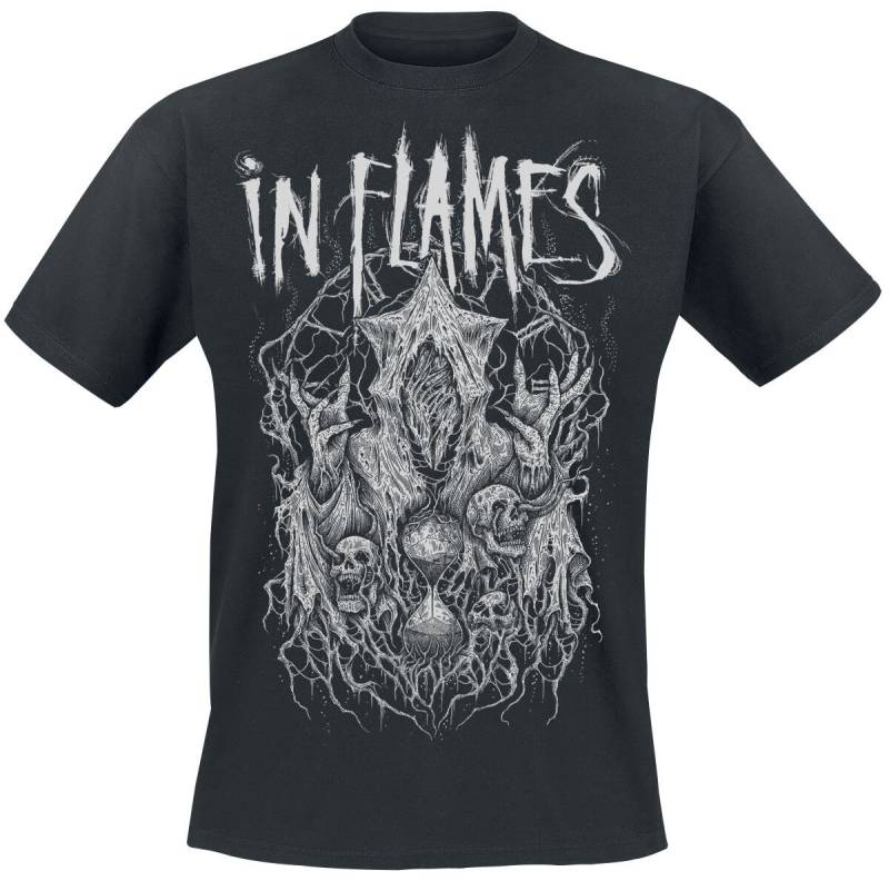 In Flames T-Shirt - Buried Time - S bis 3XL - für Männer - Größe XXL - schwarz  - Lizenziertes Merchandise! von In Flames