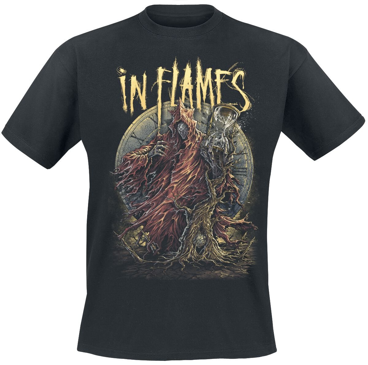 In Flames T-Shirt - End Of Time - S bis 3XL - für Männer - Größe S - schwarz  - Lizenziertes Merchandise! von In Flames