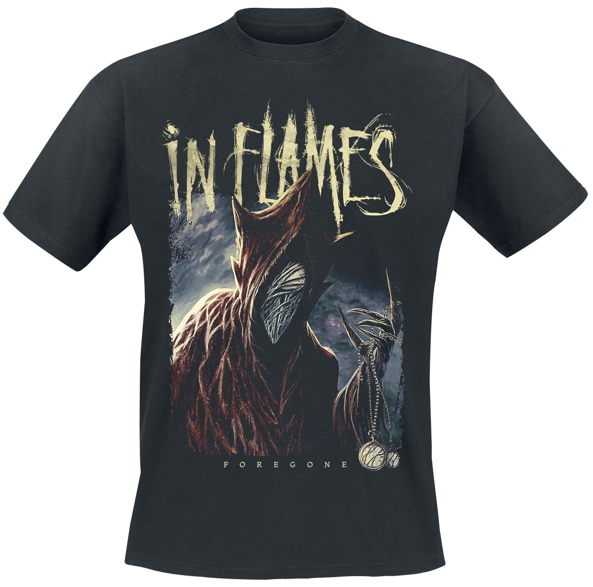 In Flames T-Shirt - Foregone - S bis 3XL - für Männer - Größe M - schwarz  - Lizenziertes Merchandise! von In Flames