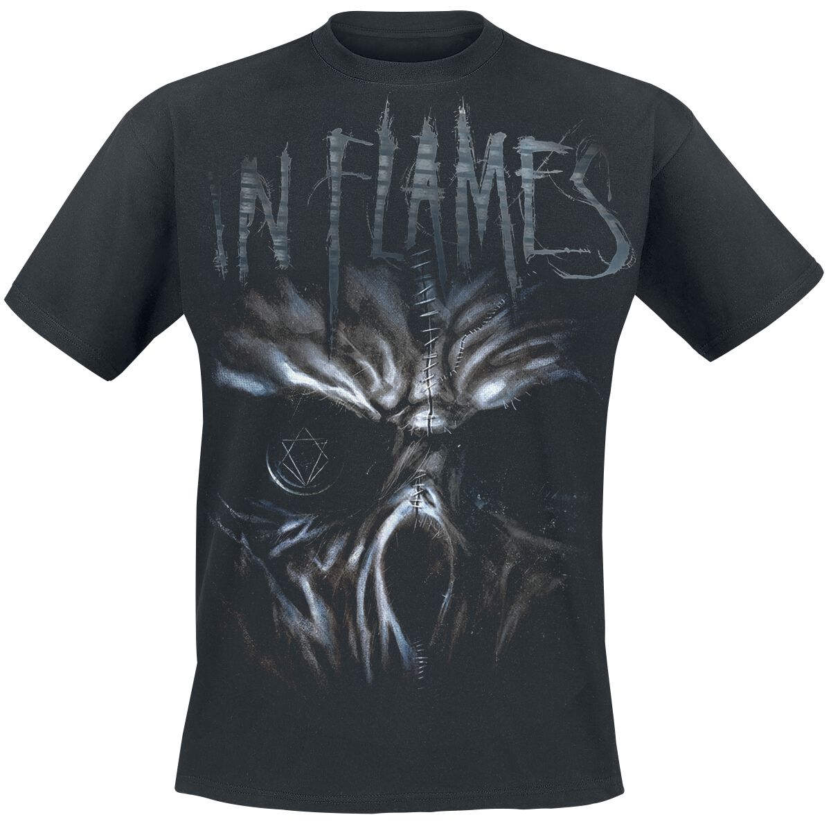 In Flames T-Shirt - Ghost - S bis 4XL - für Männer - Größe L - schwarz  - Lizenziertes Merchandise! von In Flames