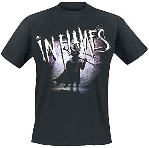 In Flames - T-Shirt - Mask - Schwarz - M von In Flames