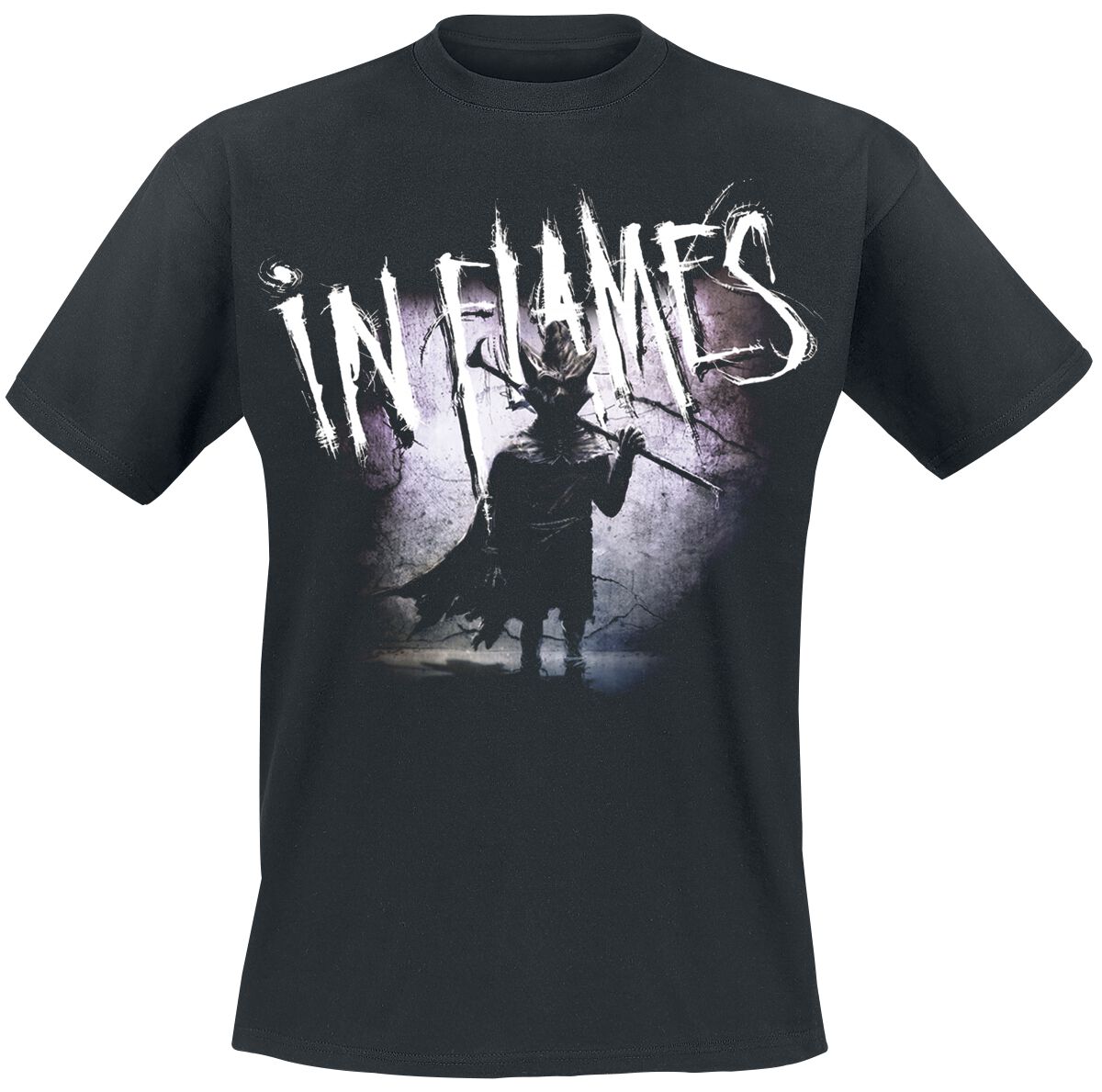 In Flames T-Shirt - The Mask - S bis 5XL - für Männer - Größe 3XL - schwarz  - Lizenziertes Merchandise! von In Flames