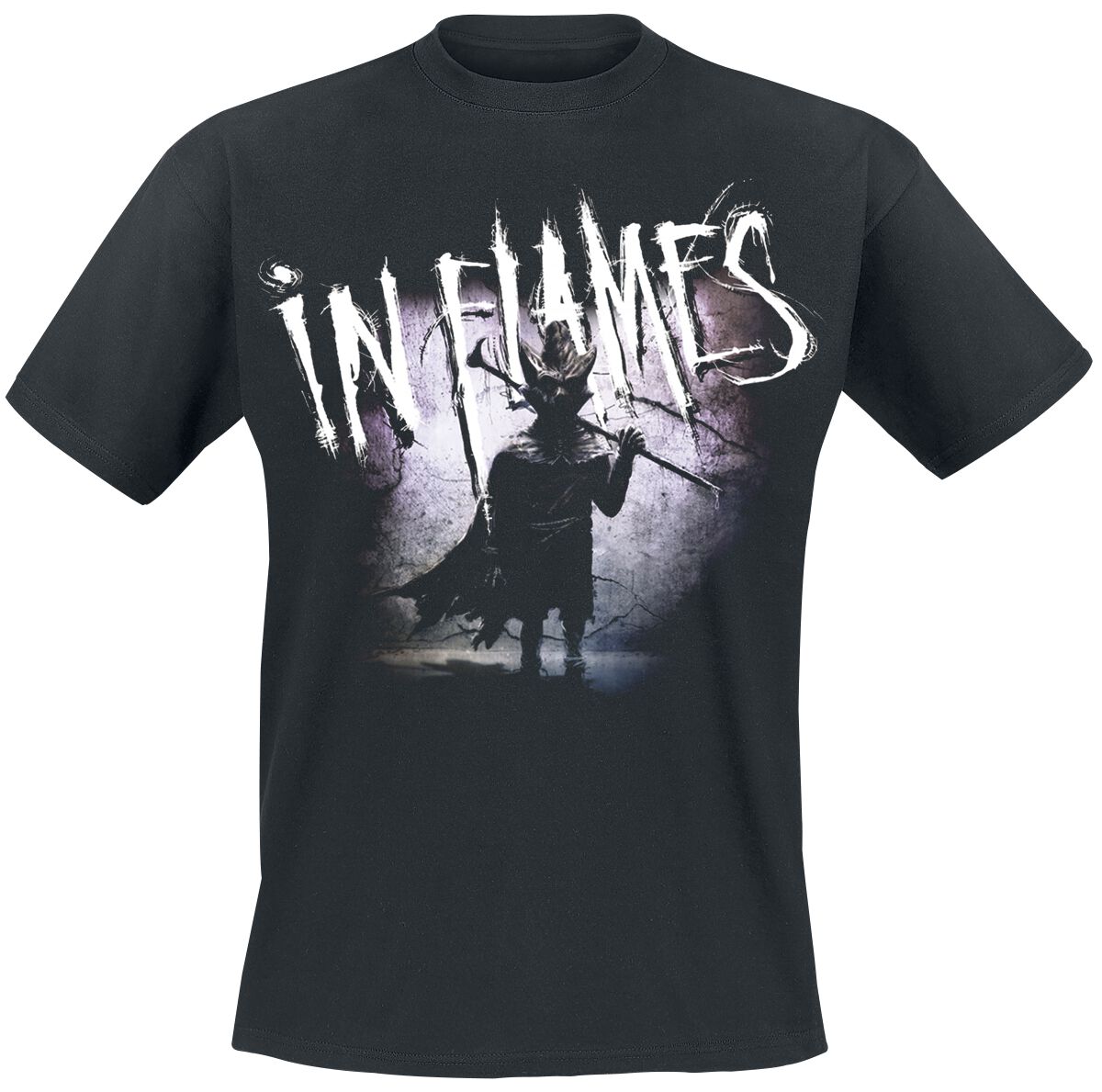 In Flames T-Shirt - The Mask - S bis 5XL - für Männer - Größe M - schwarz  - Lizenziertes Merchandise! von In Flames