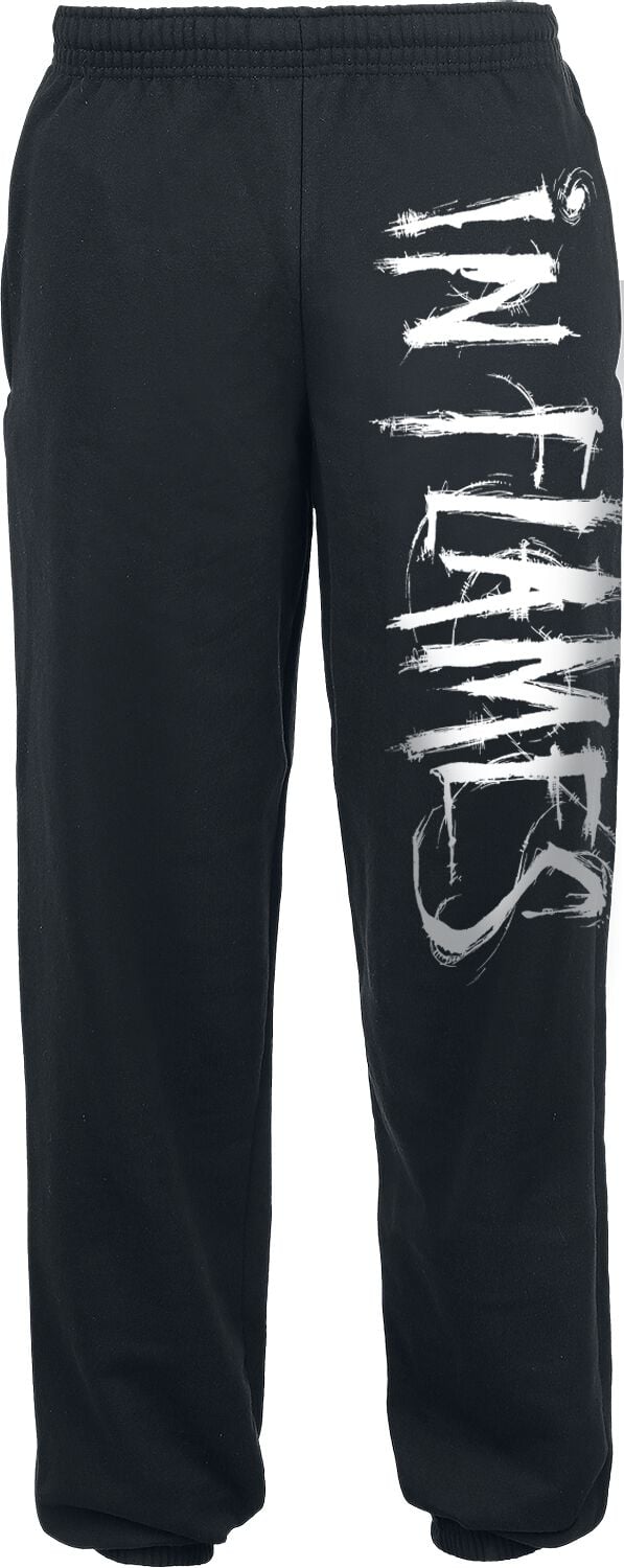 In Flames Trainingshose - Logo - M bis XXL - für Männer - Größe M - schwarz  - Lizenziertes Merchandise! von In Flames