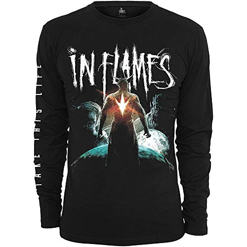 In Flames Unisex INFLALST08MB T-Shirt, Black, Alles von In Flames